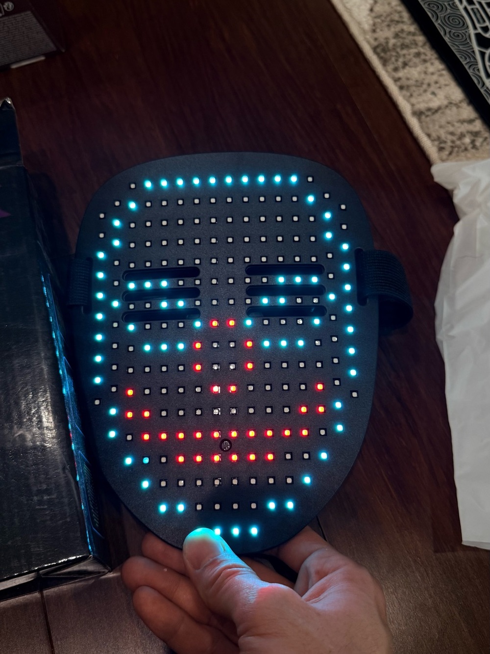 Done ✅✅✅ LED Mask with Multicolor Pixel Face - Picture 9 of 13